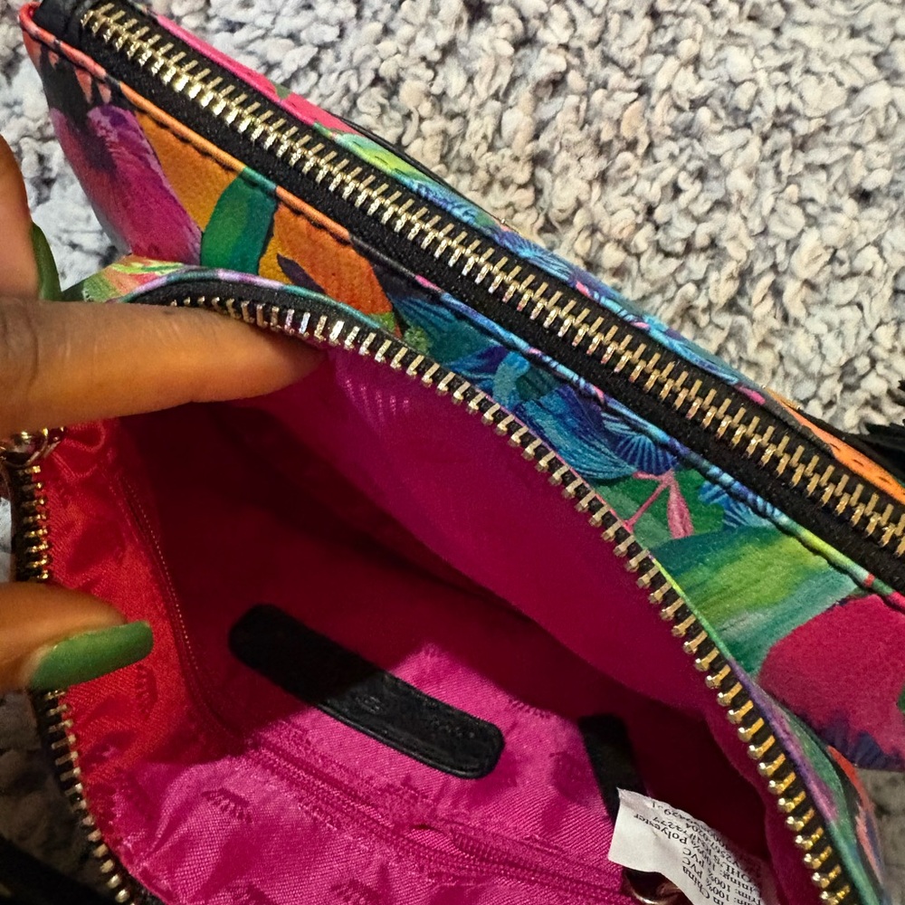 Juicy Couture Floral Zip Pouch - Vibrant Multicolor - Picture 4 of 6